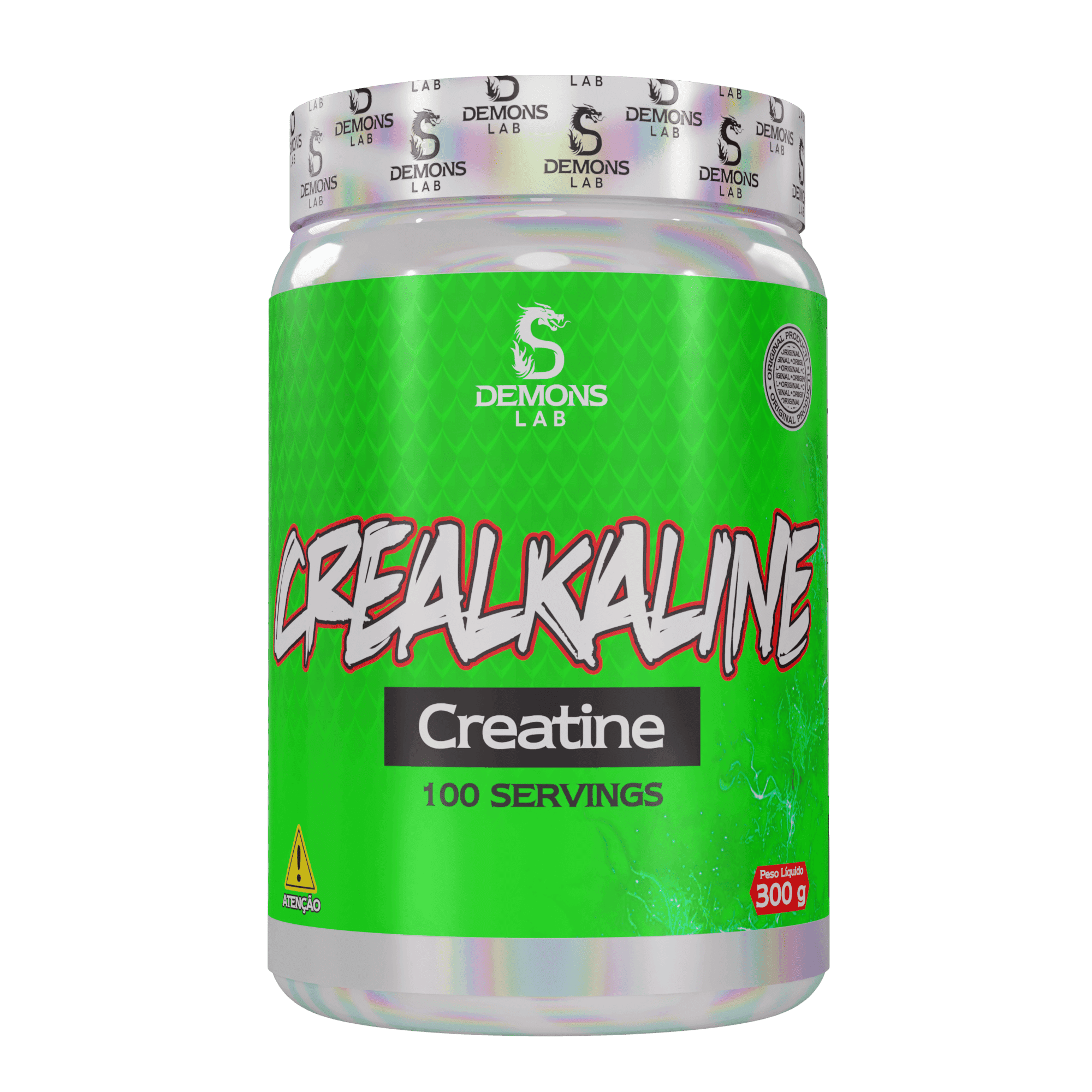 Creatina Crealkaline Demons Lab 300g