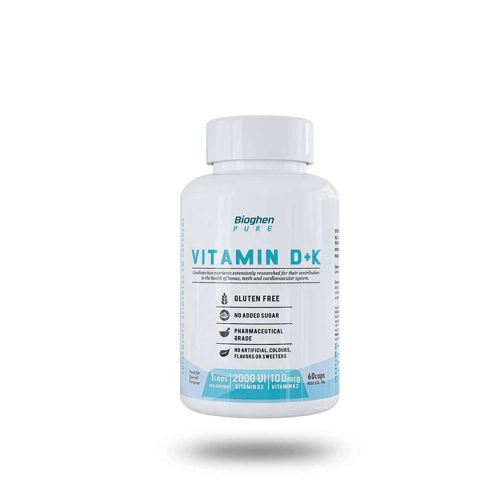 Vitamina 2.000ui + Vit.K 100mcg - 60 cápsulas